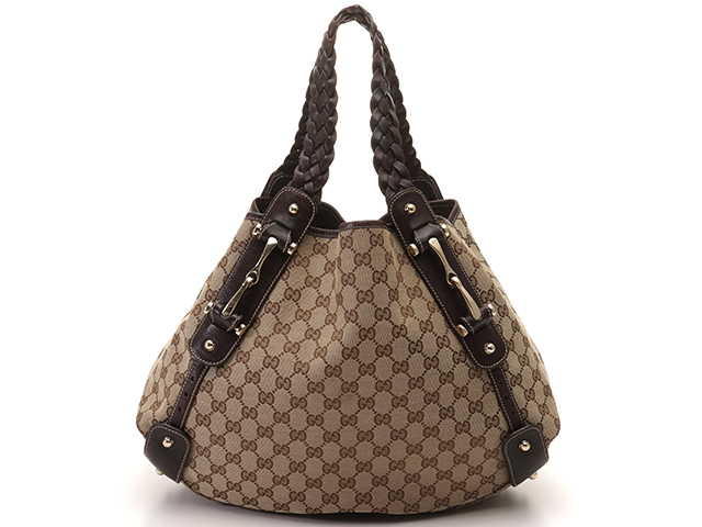グッチ ホースビット GG キャンバス トートバッグ GUCCI グッチ ホースビット トートバッグ GGキャンバス レザー