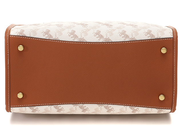 コーチ　フィールドトート 40 ウィズホースアンド キャリッジ ブラウンブラック COACH（コーチ）の「フィールド トート 40 ウィズ ホース アンド