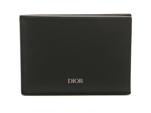 Dior ディオール カードケース 名刺入れ ブラック カーフ【473】 の購入なら「質」の大黒屋（公式）