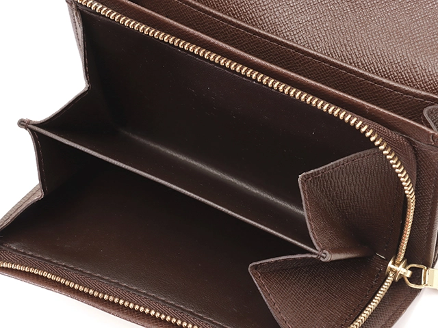 LOUIS VUITTON ルイヴィトン ポルトフォイユ・トレゾール 二つ折り財布 ダミエ N61736【473】
