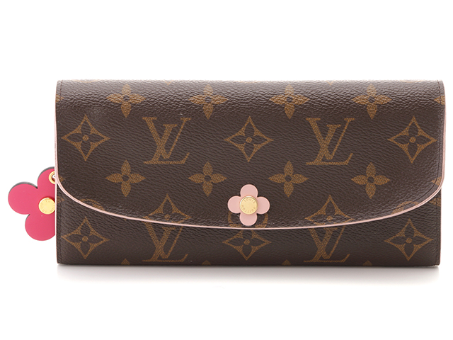 Louis Vuitton ルイヴィトン ポルトフォイユ・エミリー モノグラム ローズバレリーヌ 【472】HSA の購入なら「質」の大黒屋（公式）