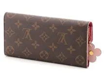 Louis Vuitton ルイヴィトン ポルトフォイユ・エミリー モノグラム ローズバレリーヌ 【472】HSA の購入なら「質」の大黒屋（公式）