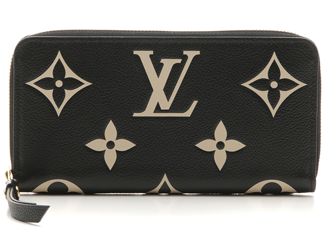 LOUIS VUITTON ルイヴィトン 長財布 ジッピー・ウォレット バイカラー 