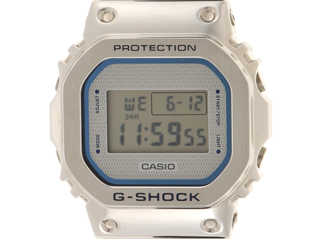 CASIO カシオ 腕時計 G-SHOCK 5600シリーズ プレシャスハートセレクション2022 GM-5600LC-7JF シルバーデジタル文字盤 樹脂／ステンレススチール クオーツ 【472】SJ