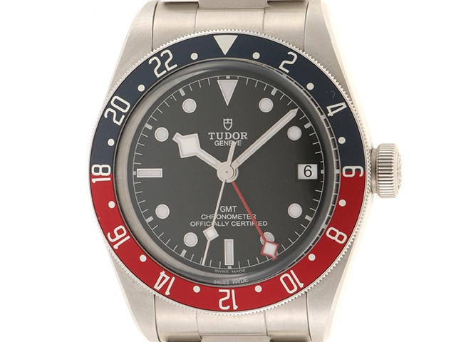 TUDOR チューダー 腕時計 ヘリテージ ブラックベイGMT M79830RB-0001 ブルー／レッドベゼル スチール 自動巻き  2023年4月正規【472】SJ の購入なら「質」の大黒屋（公式）