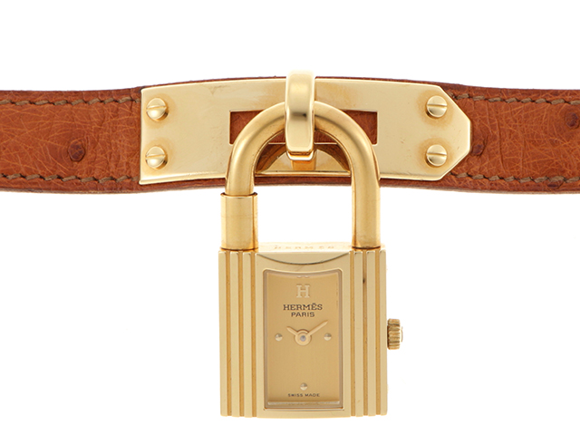 T778 エルメス ケリーウォッチ KE1.201 ボルドーストラップ クォーツ HERMES エルメス ケリー KE1.201 No.5795 クオーツ 1990年代製