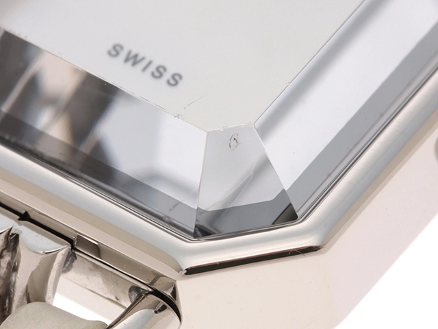 CHANEL シャネル　レディース クオーツ　プルミエールL H1639　ホワイトシェル文字盤 SS/レザー【472】HK