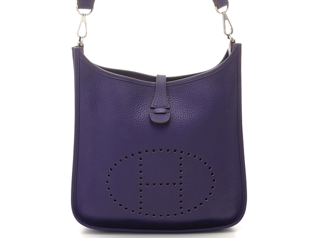 HERMES エルメス 　ショルダーバッグ　エヴリンⅢPM　クロッカス・SV金具　トリヨンクレマンス　□P刻印・2012年頃製造【472】HA