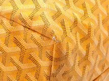 GOYARD　ゴヤール　サンルイＰＭ　イエロー　ＰＶＣ　カドヤブレ　バッグ【472】YI