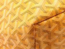 GOYARD　ゴヤール　サンルイＰＭ　イエロー　ＰＶＣ　カドヤブレ　バッグ【472】YI