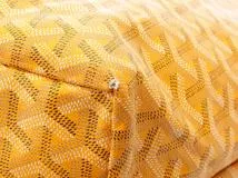 GOYARD　ゴヤール　サンルイＰＭ　イエロー　ＰＶＣ　カドヤブレ　バッグ【472】YI