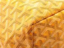 GOYARD　ゴヤール　サンルイＰＭ　イエロー　ＰＶＣ　カドヤブレ　バッグ【472】YI