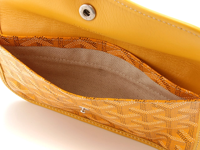 GOYARD ゴヤール サンルイPM イエロー PVC カドヤブレ バッグ【472】YI