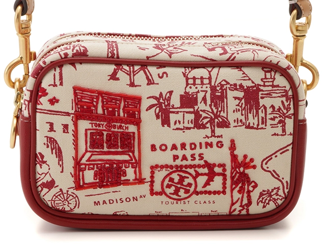 トリーバーチ 赤 ショルダーバッグ （トリーバーチ TORY BURCH