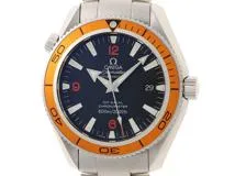 OMEGA　オメガ　シーマスター プラネットオーシャン　2209.50.00　自動巻き　SS　ブラック文字盤　メンズ【431】2148103662980