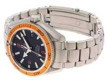OMEGA　オメガ　シーマスター プラネットオーシャン　2209.50.00　自動巻き　SS　ブラック文字盤　メンズ【431】2148103662980