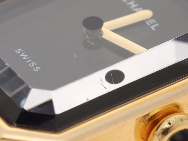 CHANEL シャネル プルミエールＬ H0001 ゴールドメッキ / 革　レディース　クオーツ時計　【432】　2148103663390