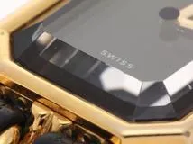 CHANEL シャネル プルミエールＬ H0001 ゴールドメッキ / 革　レディース　クオーツ時計　【432】　2148103663390