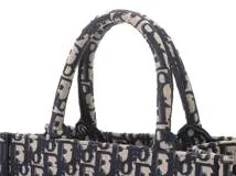 DIOR 　ディオール　オブリーク　ブックトートスモール　ネイビー　キャンバス　M1265ZRIW_M828【431】2148103664038