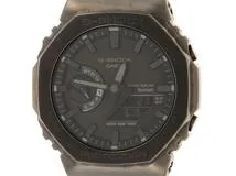 CASIO　カシオ　G-SHOCK　FULL-METAL　GM-B2100BD-1AJF　ステンレス/セラミック　ブラック　男性用ソーラー電波時計【473】