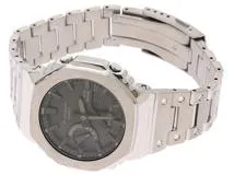 CASIO　カシオ　G-SHOCK　FULL-METAL　GM-B2100D-1AJF　ステンレス　ブラック　男性用ソーラー電波時計【473】