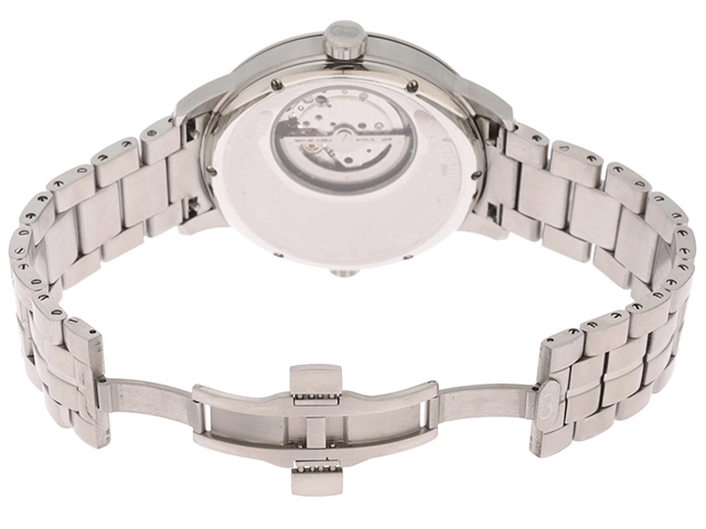 CURTIS&Co. カーティス&シーオー ビッグタイムパスポート SSW52 SS ステンレススチール ホワイト文字盤 オートマチック 【460】 2148103664786