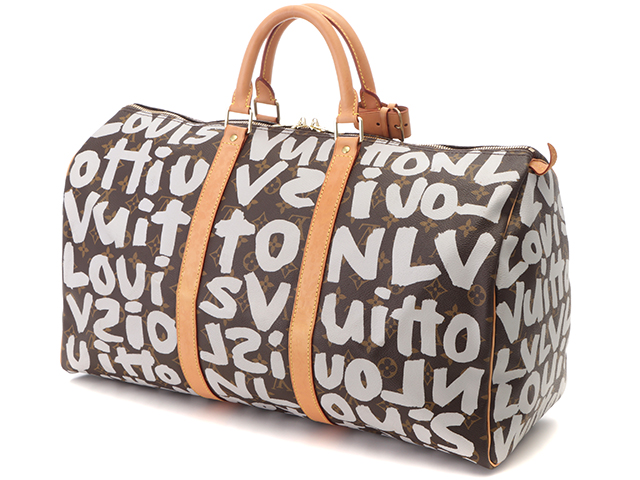 LOUIS VUITTON ルイ ヴィトン ボストンバック モノグラムグラフィティ