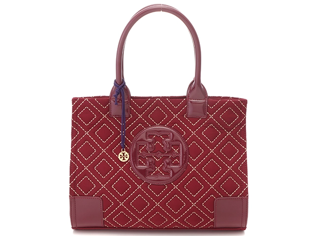 TORY BURCH トリーバーチ トートバッグ キルティング ボルドー