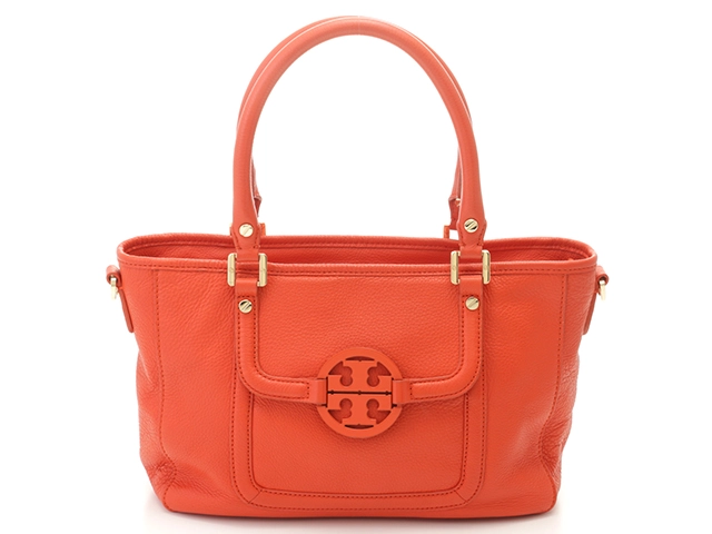 TORY BURCH トリーバーチ 2WAYバッグ ハンドバッグ ショルダーバッグ オレンジ レザー HSP037 09-13  2148103665318 【433】 の購入なら「質」の大黒屋（公式）