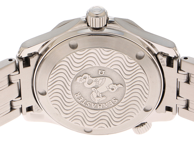 OMEGA オメガ 時計 シーマスター 2561.80 ブルー文字盤 SS クォーツ