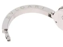 BVLGARI　ブルガリ　B-zero1　ビーゼロワン　SS　BZ22S　ブラックシェル12Pダイヤ　女性用クオーツ時計【473】