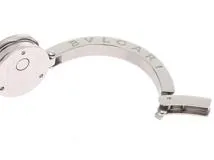 BVLGARI　ブルガリ　B-zero1　ビーゼロワン　SS　BZ22S　ブラックシェル12Pダイヤ　女性用クオーツ時計【473】