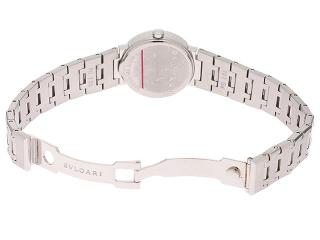 BVLGARI ブルガリ ブルガリ･ブルガリ BB23S SS ステンレススチール ブラック12P ダイヤ クォーツ レディース 【460】2148103666322