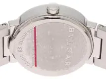 BVLGARI ブルガリ ブルガリ･ブルガリ BB23S SS ステンレススチール ブラック12P ダイヤ クォーツ レディース 【460】2148103666322
