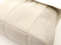 HERMES　エルメス　 ハンドバッグ  ヴァルパライソＰＭ　トワルシェブロン/レザー　アイボリー　433