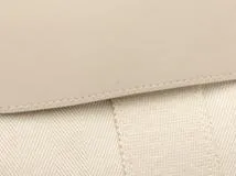 HERMES　エルメス　 ハンドバッグ  ヴァルパライソＰＭ　トワルシェブロン/レザー　アイボリー　433