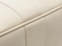 HERMES　エルメス　 ハンドバッグ  ヴァルパライソＰＭ　トワルシェブロン/レザー　アイボリー　433