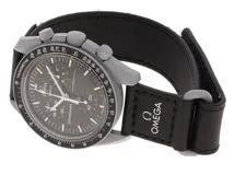2024年正規 Swatch スウォッチ 腕時計 OMEGA×Swatch ムーンスウォッチ MISSION TO THE MOON S033M100 ブラック文字盤 バイオセラミック クォーツ【472】SJ