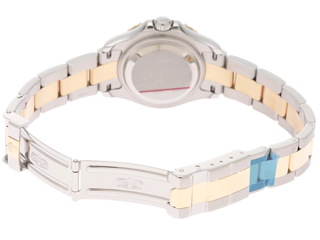A番 ROLEX ロレックス 時計 ヨットマスター 169623 シャンパンゴールド文字盤 YG/SS 自動巻き レディース（2148103666612）M【200】