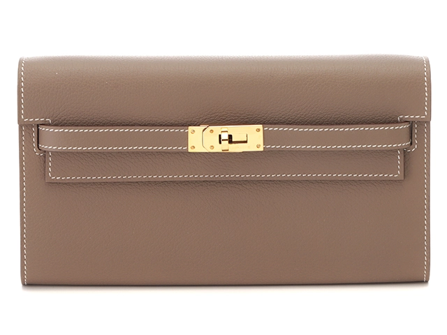 HERMES エルメス ケリートゥー・ゴー エトゥープ エバーカラー