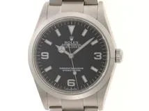 K番2002年並行品 ROLEX ロレックス 腕時計 エクスプローラーI 114270 ステンレススチール ブラック文字盤 自動巻き【472】SJ