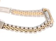 ROLEX　ロレックス　デイトジャスト 旧10PD　69173G  ブラック文字盤/YG/SS　【471】N