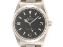 A番　ROLEX　ロレックス　14270　エクスプローラー1　ステンレススチール　ブラック文字盤　メンズ　腕時計（2148103670367）【200】C
