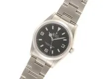 A番　ROLEX　ロレックス　14270　エクスプローラー1　ステンレススチール　ブラック文字盤　メンズ　腕時計（2148103670367）【200】C