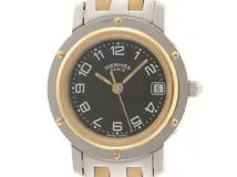 HERMES エルメス 時計 クリッパー GP/SS クオーツ CL4.220