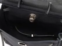 HERMES　エルメス　エールバッグアドPM ブラック／SV　□E刻印(2001年頃製造)【431】2148103672002