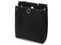 HERMES　エルメス　エールバッグアドPM ブラック／SV　□E刻印(2001年頃製造)【431】2148103672002