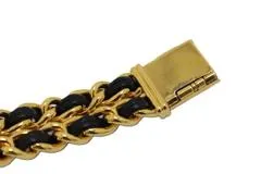 CHANEL シャネル プルミエールXL H0001 GP/レザー クォーツ【460】2148103673825