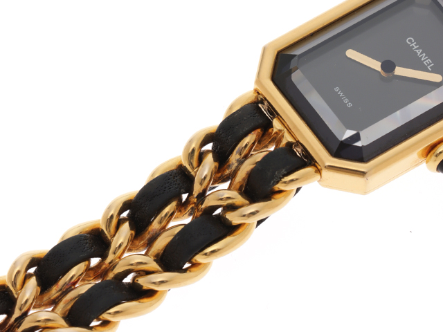 CHANEL プルミエール M 新品)CHANEL シャネル プルミエール メタルチェーン ミディアム
