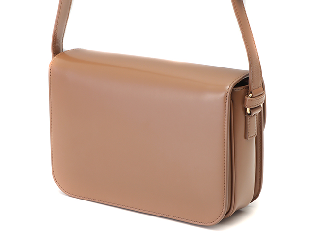 CELINE セリーヌ クラシックトリオンフバッグ ブラウン カーフ